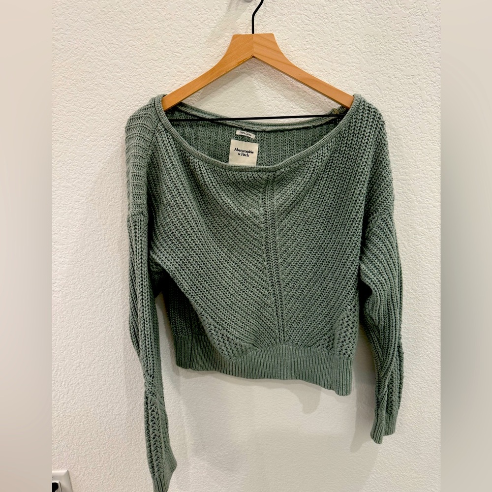 Abercrombie & Fitch Off Shoulder Sweater